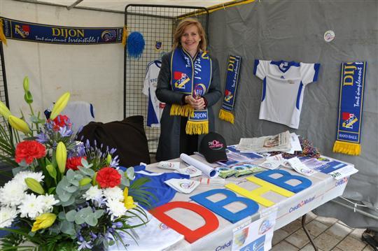 Babeth a assuré au stand du DBHB