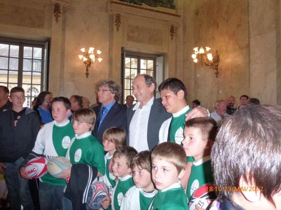 Les joueurs du Chambertin Olympique